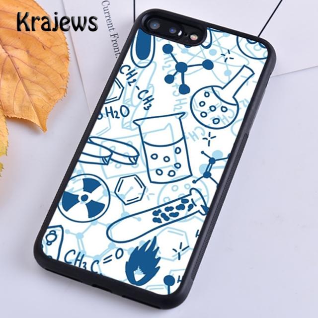 Atom Chemistry Science For iPhone 17 Air 16 Phone Case Cover 15 14 Plus 12 13 Pro Max Coque Fundas