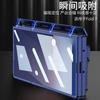 Galaxy Z Fold7 Magnetic Snap-On Case With Rotating Square Stand PC Hard Shell Cover Screen Film