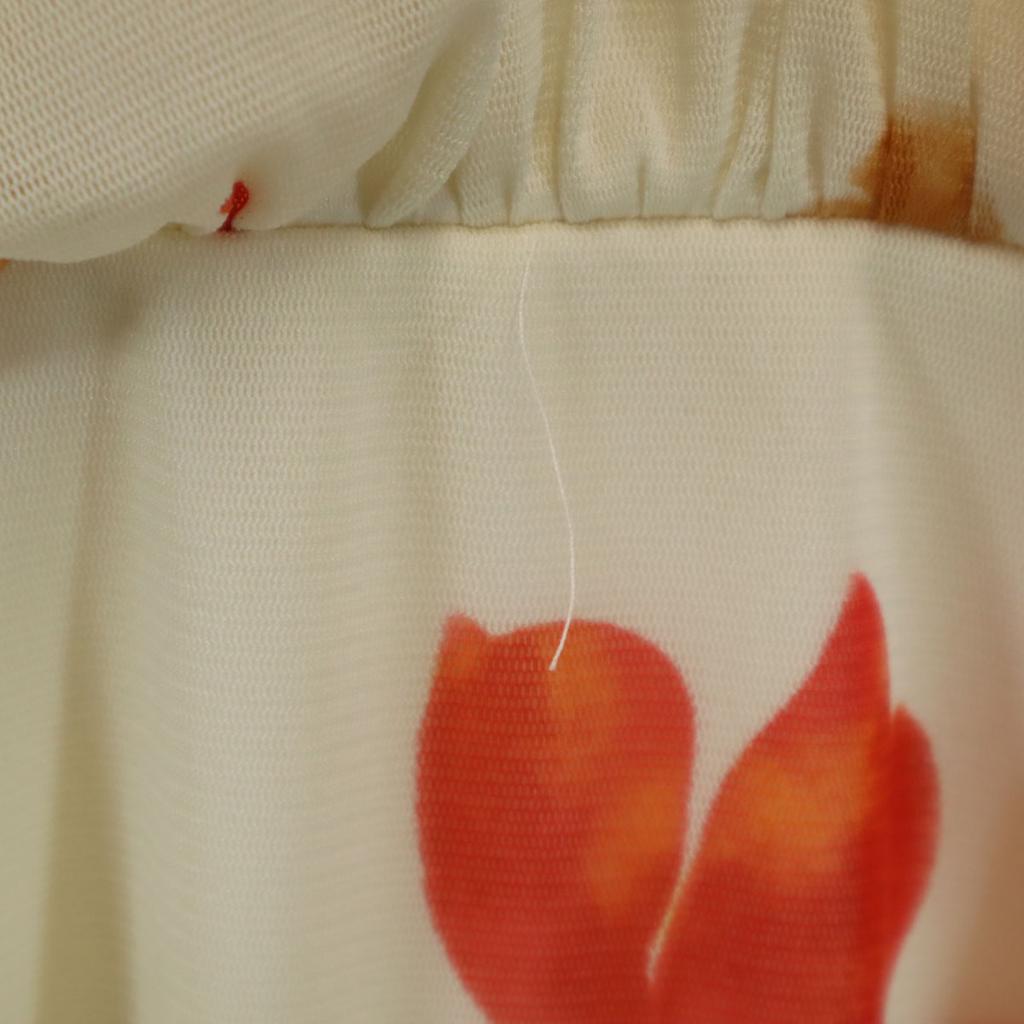 VIVIENNE TAM made in Japan Overall handle Short sleeve Chiffon Flare one piece Women Used