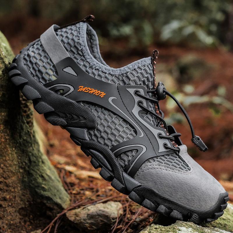 Men's Plus Size Non-Slip Breathable Outdoor Hiking & Mountaineering Shoes