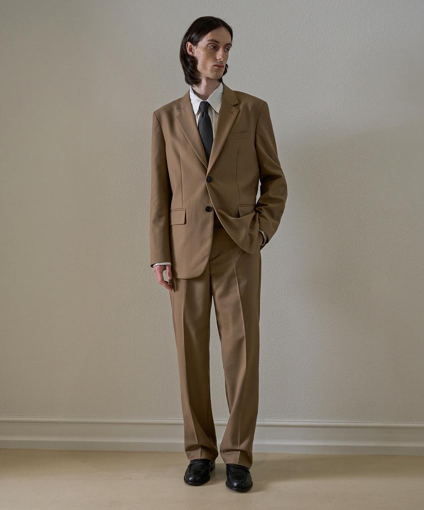 TRIP LE SENS Custom Formal Straight Slacks_Beige (A Type)