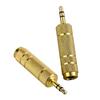 6.5mm 1/4" Female To 3.5mm 1/8" Male Stereo Audio Headphone Jack Converter Plug