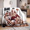 Custom 1pc Basketball Team Spirit Blanket, Soft And Comfortable Blanket, Casual Warm, Camping Travel Blanket, Birthday Gift Q912166