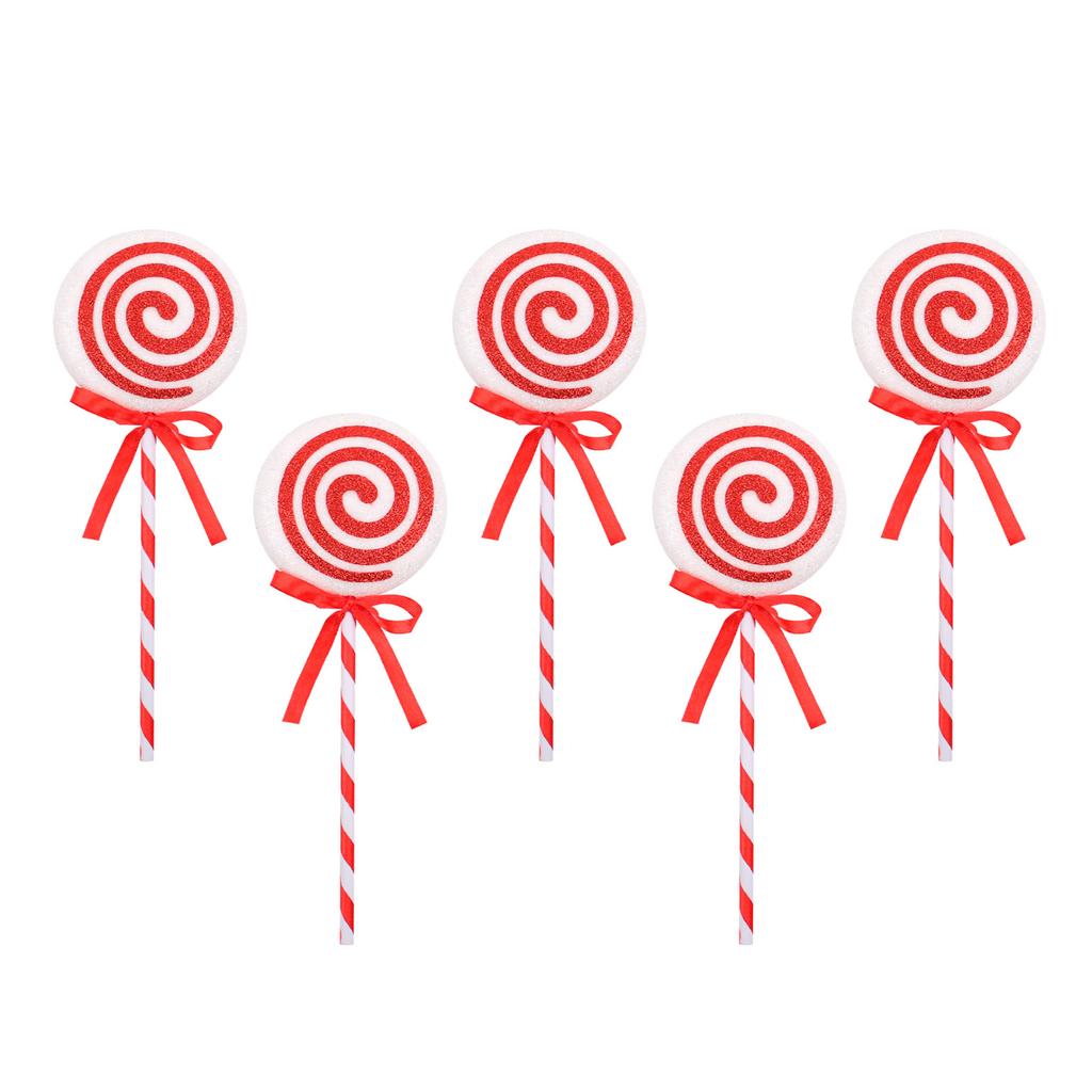 Colorful Christmas Candy Cane Ornament Delicate Christmas Tree Candy Cane Decorations for a Warm and Joyous Atmosphere