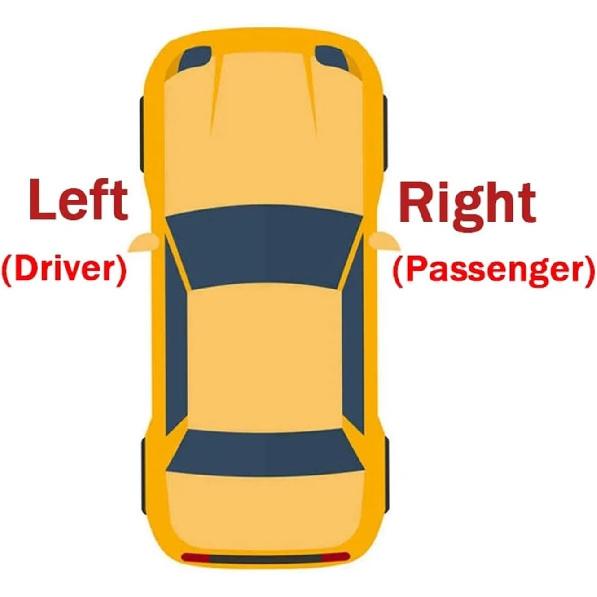 Car Rear Tail Light,Compatible With Toyota Land Cruiser Prado LC120 2003 2004 2005 2006 2007 2008 2009 Brake Light Taillight Without Bulbs(Left)