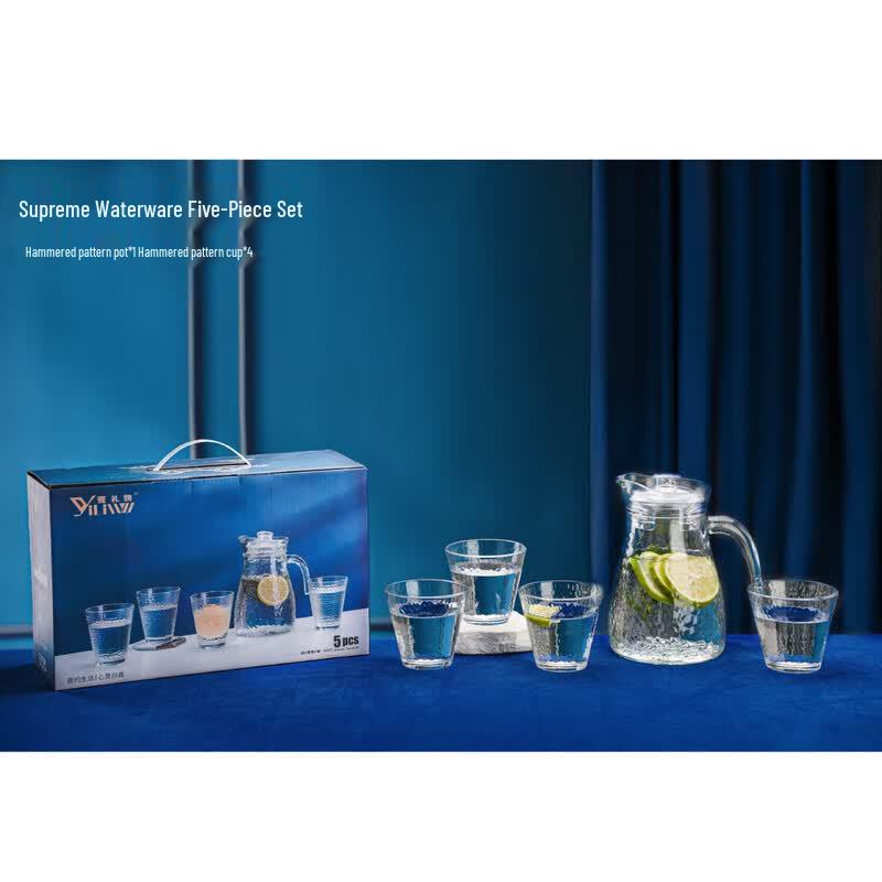 Yiliwu Supreme 5-Piece Glass Drinkware Set