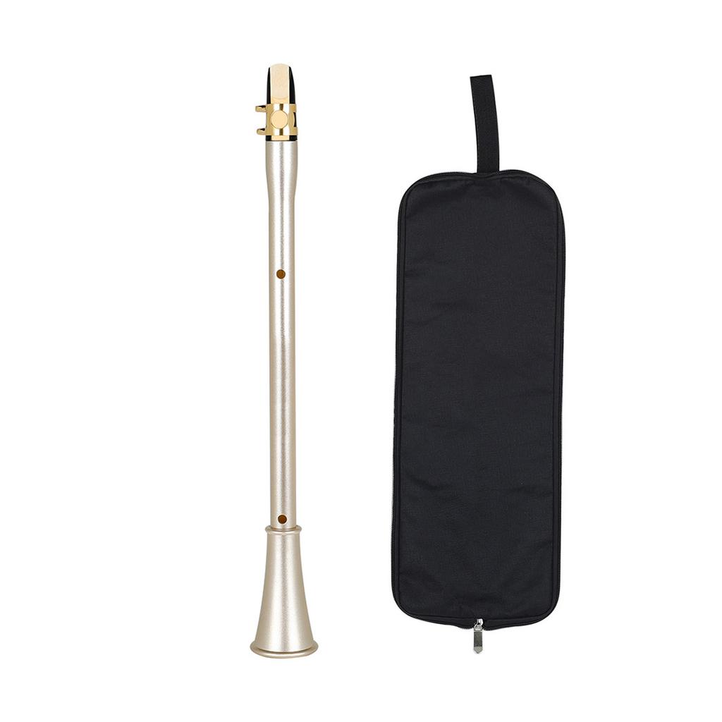 Simple Pocket E-flat Saxophone Small Size Sax ABS Resin Mini Pocket Saxophone Portable Woodwind Instrument Durable