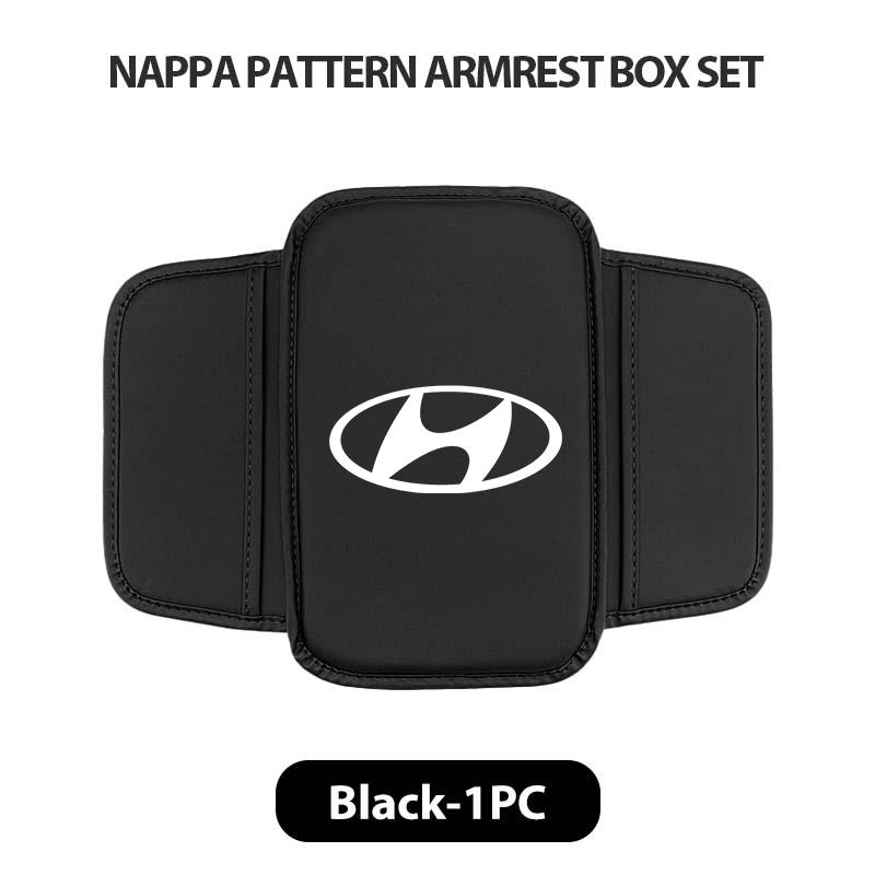 Leather Car Armrest Mat Center Console Armrests Storage Box Pad Protection Cushion For Hyundai i10 i20 i30 i40 ix20 ix35 ix55 XX4