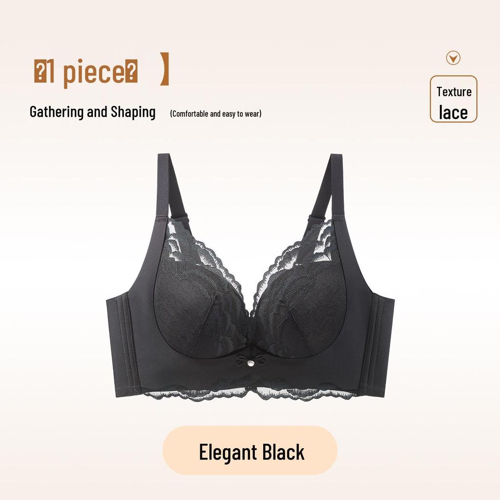 Breathable Invisible Underwire Bra for Small Busts - Anti-Sagging with Adjustable Fit