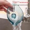 Leaf Design Punch-Free Suction Cup Soap Holder and Drainage Rack