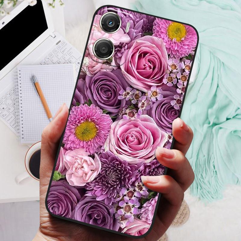 For Motorola Moto G06 / G 06 Power Case Cute Cat Butterfly Printed Back Cover For Moto G06 Power 4G Soft Phone Cases Funda Coque