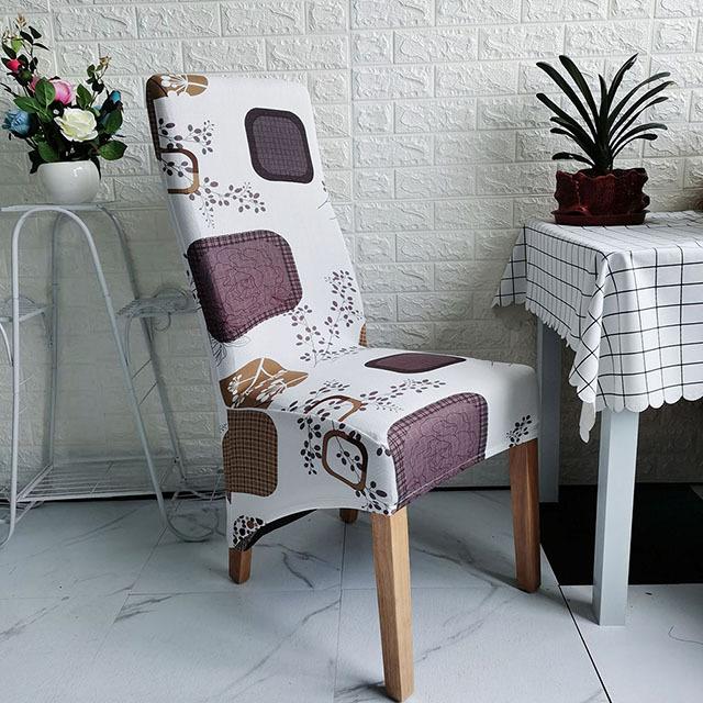 Airldianer Long Back Chair Cover Europe Style Big Size Seat Chair Covers Restaurant Hotel Party Banquet Slipcovers