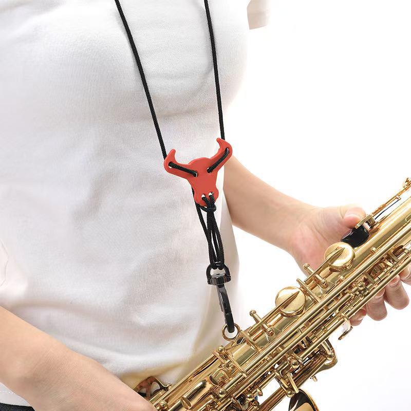 Saxophone Double Shoulder Strap for All Ages - Universal Neck Strap for Students and Adults