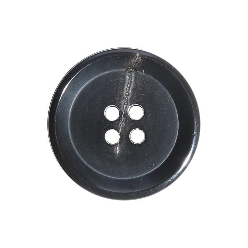 Botões de Chifre Real de Alta Qualidade para Fatos Masculinos e Femininos, Fatos, Botões de Calças, Casaco Redondo Versátil, Botões com Padrão para Casaco