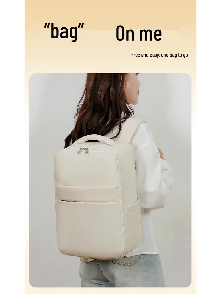 Unisex Large Capacity Lightweight Travel & Business Backpack with Laptop Compartment