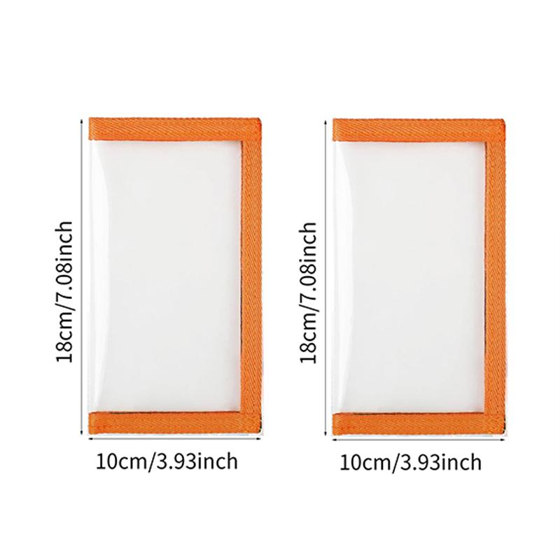 2Pcs Fishing Lure Wraps Covers Fastener Tape Fishing Bait Holder Durable Fishing Hook Covers Lure Wrap Protector Gear S оранжевый