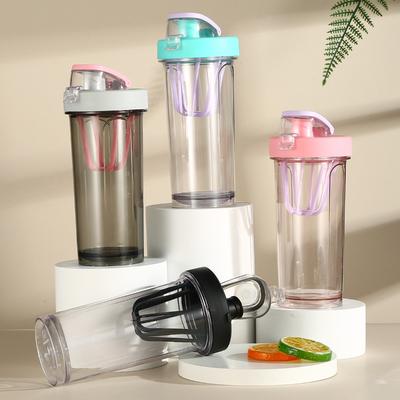 Protein Powder Shaker Cup, Fitness Shaker Cup, Printable Plastic Cup with Filter Screen