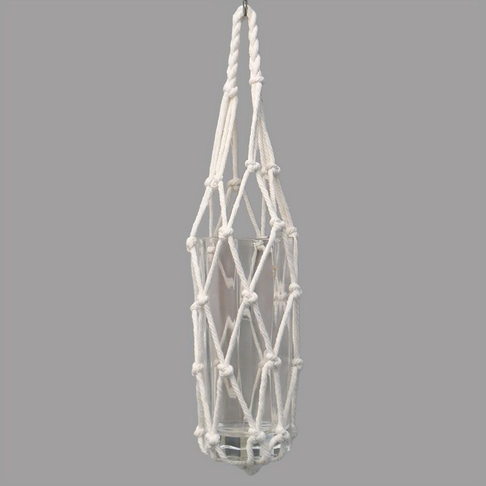 Foldable Coffee Cup Mesh Bag Hollow Out Portable Cups Holder Bottle Mugs Storage Bag Beach