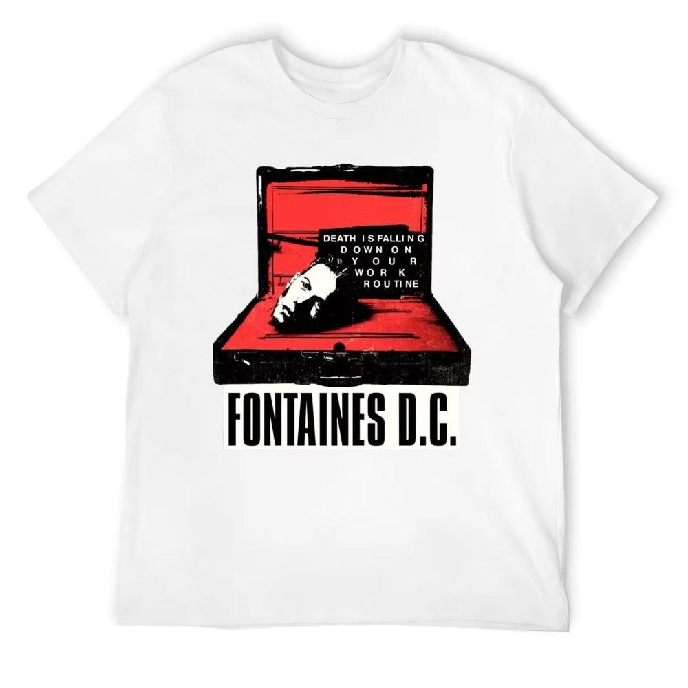 Fontaines D.C. Death Falling Down Your Work Routine T-Shirt