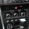 Carbon Fiber Console AC Control Panel Cover For Toyota 86 Subaru BRZ 2017-