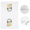 Set of 2 Decorsative Cats Themed Kitchen Towels Quick Drying Dishcloths Hand Towel For Countertop Decors Practical Use