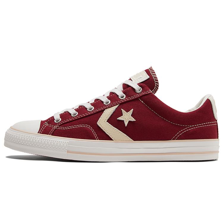 

Converse Star Player Non Slip Wear Resistant Low Top Casual Canvas Shoes Red 171915C 44.5