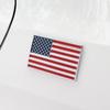 3D American Flag Metal Car Sticker, 3.15" X 2" USA Flag Decal, Zinc Alloy Emblem For Truck, Car, Motocycle, Boat (Original)