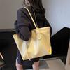 Large Capacity Tote Bag with Dual Handles Stylish Women's Shoulder Bag for Work Shopping and Everyday Use