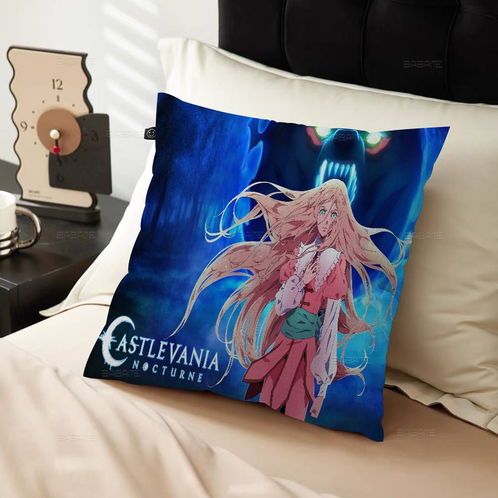 Game C-Castlevanias Symphony Of The Night Cushion Cover Inches Farmhouse Decor Home Throw Pillow Covers For Couch Decorations