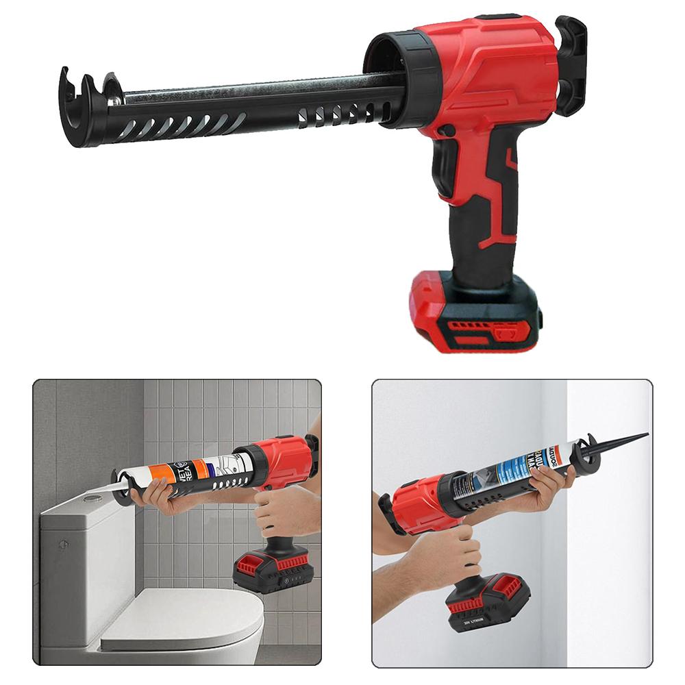 Electric Caulking Gun For Makita 18V-21V MAX Li-ion BATTERY 4 Gear Adjustable Speed Glass Glue Structural Filling Gun-No Battery