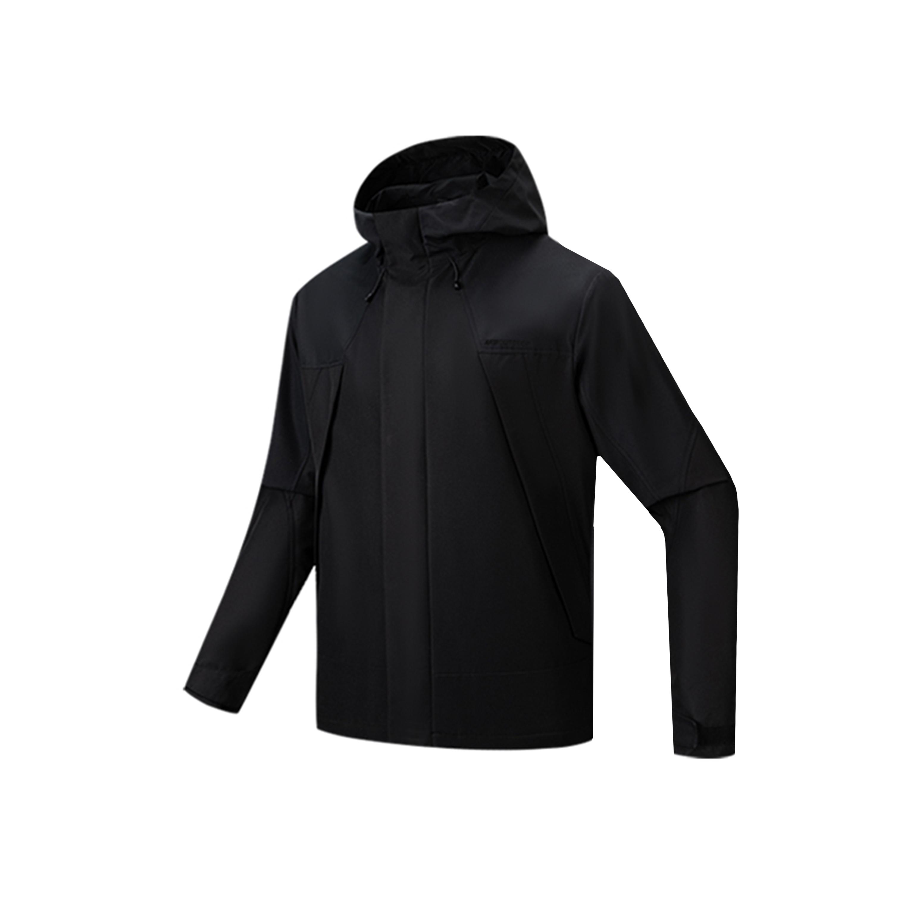 

Anta Тканая спортивная куртка с капюшоном, водонепроницаемая, ветрозащитная, с защитой от УФ-лучей, теплая, водоотталкивающая, мужская куртка 152546605-3 M