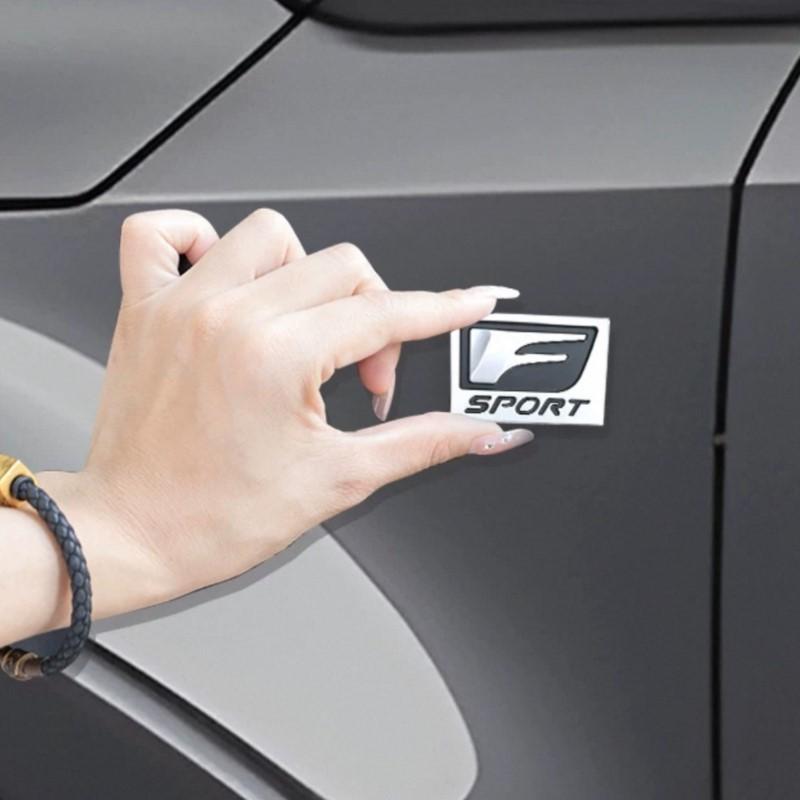 Car Logo Aluminum Badge Stickers Decorative Accessories For Lexus ES RX LS IS250 IS200 CT200h GS300 LS430 RX450h LX570 IS300 ES