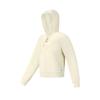 FILA Golf Series Solid Color Comfortable Loose Hoodie Women hoodies Asparagus-White A11W545503FIV