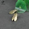 Metal Brass Insect Cicada Figurine Miniature Desktop Ornament Study Table Decoration Craft Accessories Retro Small Animal Statue