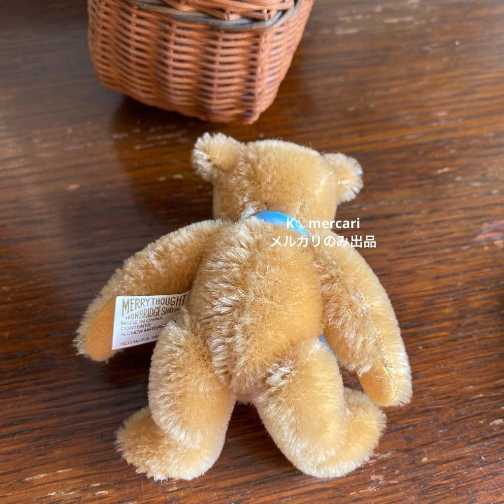 [USED] Merrythought Miniature Teddy Bear Vintage