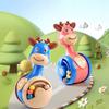 Roly Poly Baby Spielzeug 6 bis 12 Monate, Kippfiguren Wobbler Spielzeug für Baby Jungen Mädchen - Perfekt zum Klettern lernen & Früherziehung