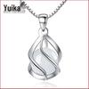 Weihua Necklace: Cute White Cat's Eye Stone Pendant In Chinese Style Influencer Design for Women