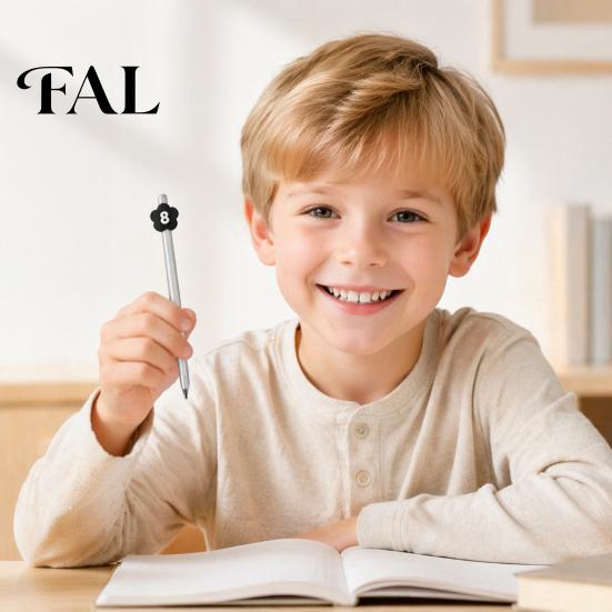 Classroom Grouping Labels 30PCS Numbered Pencil Toppers, Reusable Prevent Confusion Labels, Management Tools Plastic Tracking Marker Clips,