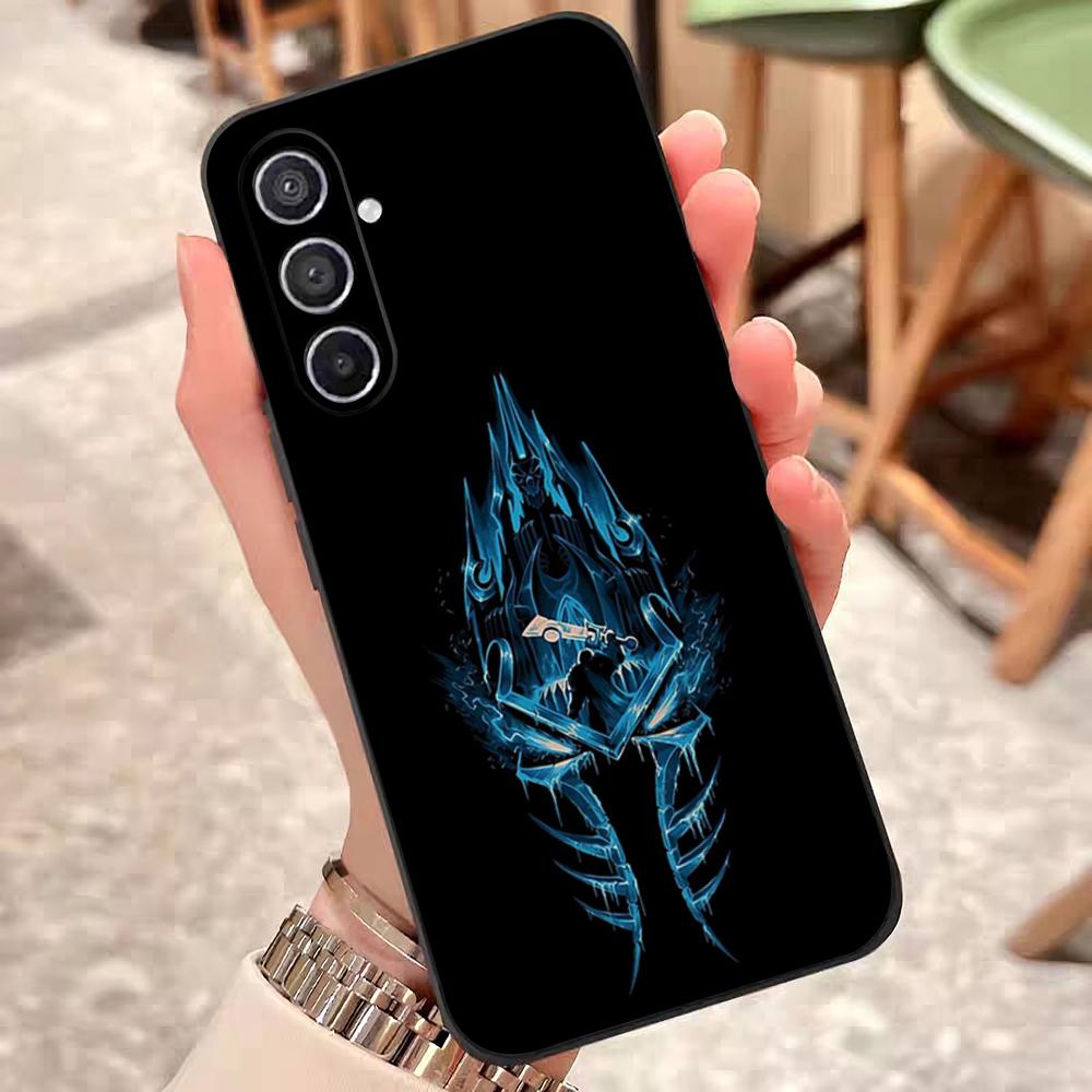 World Of Warcraft L-LichS King Phone Case For Samsung S25 Edge 24 23 22 21 20 Ultra Plus Fe Galaxy A54 53 34 25 16 Silicon Cover