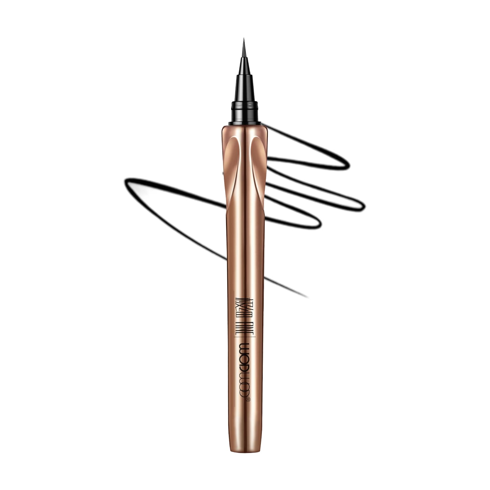 

Wirwody Ultra-Fine Liquid Eyeliner, 0.01mm Tip, High Adhesion, Waterproof, Shake-Resistant Design, for Lower Lashes, Under-Eye Bags, and 3D Eye