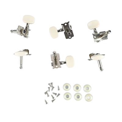 6 Stück Gitarren Locking Mechaniken Versiegelte Mechaniken Gitarren Saiten Stimmwirbel Schlüssel Zubehör