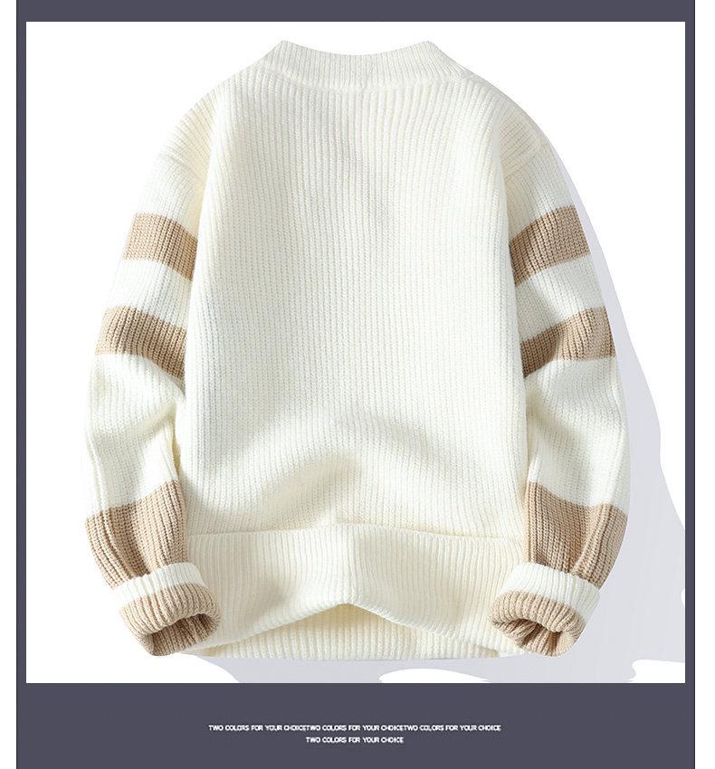 Men's Casual Half-High Collar Sweaters - New for Autumn/Winter 2024