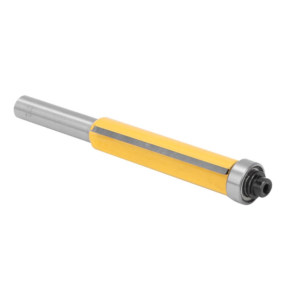 8mm Schaft Oberfräser Holzbearbeitung Fräser Mit Lager Bündigfräser zum Bündigfräsen(8*12.7*50.8mm )