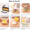 1/2 Stück Sandwichschneider und Versiegeler Bärenform Sandwichform Ausstecher Cartoon Brot Sandwich Former DIY Keks Keks Kuchenform