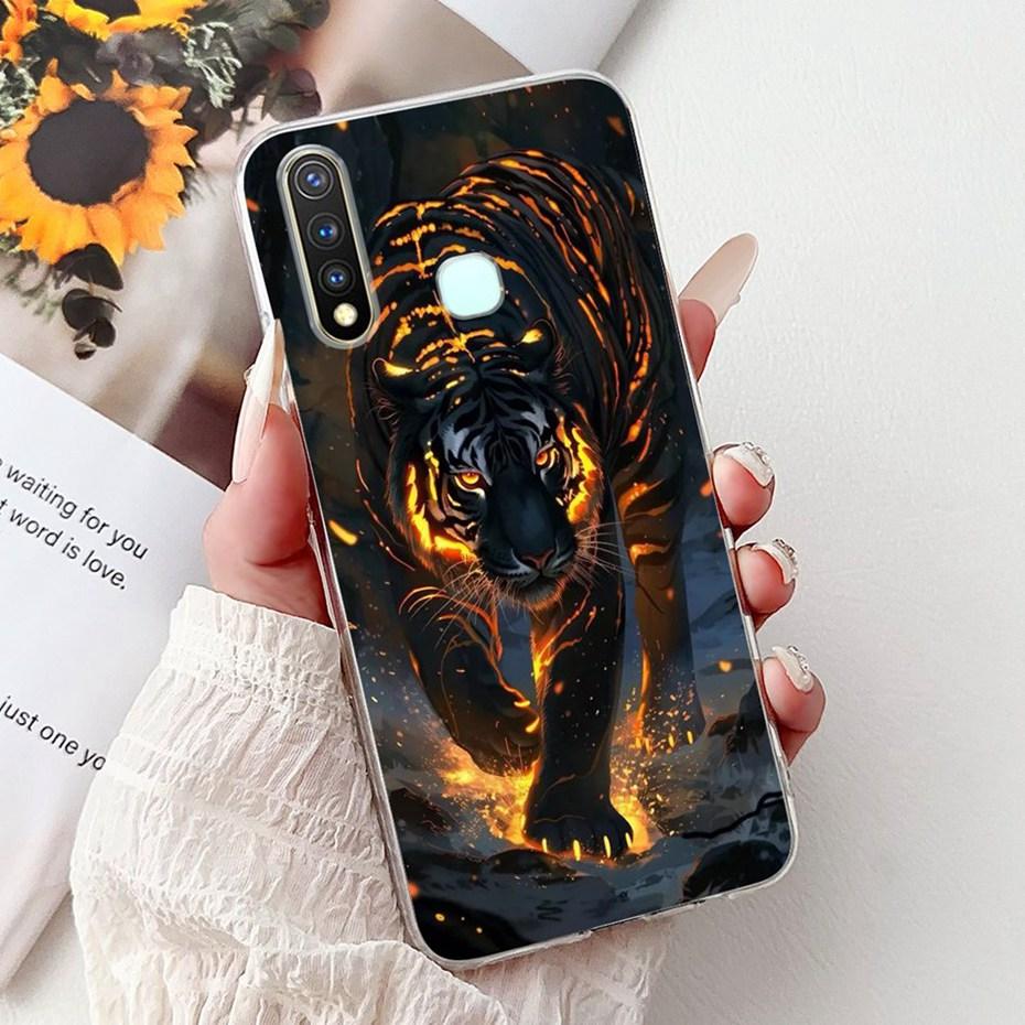 New Design Phone Case For Vivo 1915 Y19 Y5s Clear TPU Slim Back Cover For Vivo Y19 Y5s 1915 Soft Silicone Cases