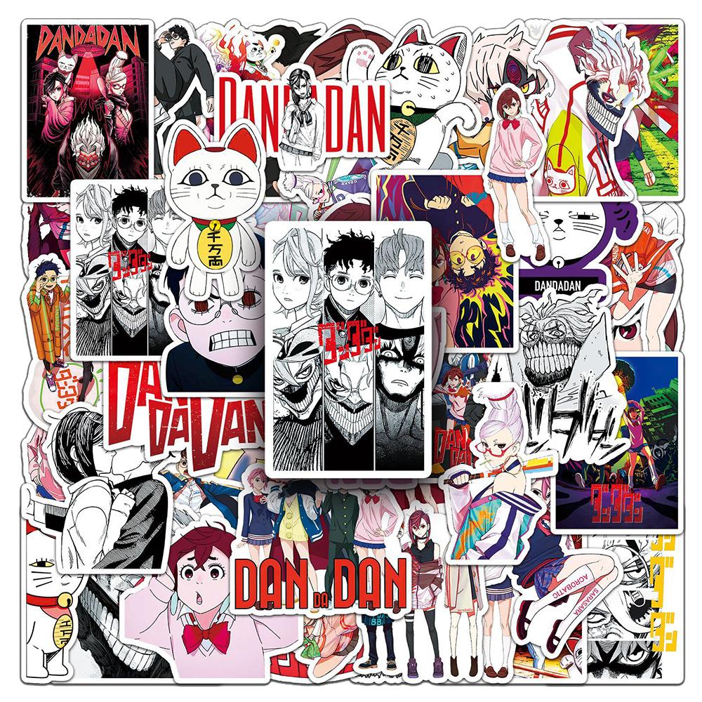 10/30/50pcs Anime DANDADAN Stickers Cool Momo Ayase Decals DIY Notebook Skateboard Laptop Bike Waterproof Okarun Cartoon Sticker