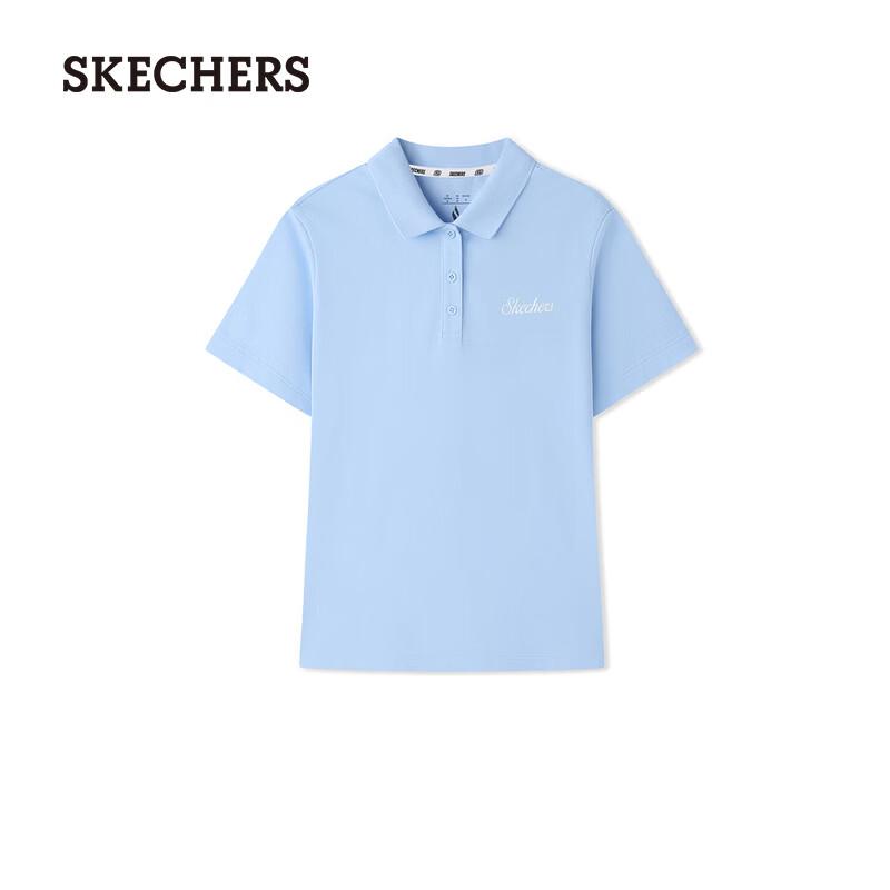 

Женская вязаная футболка-поло с коротким рукавом Skechers Dry Comfort L226W122 XL