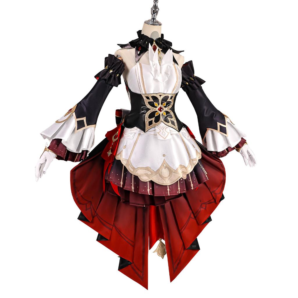 Juego Genshin Impact Nuevo Marioneta Sandrone Disfraz Cosplay Conjunto Completo Uniforme Marioneta Sandrone Disfraz Cosplay Accesorios de Rol