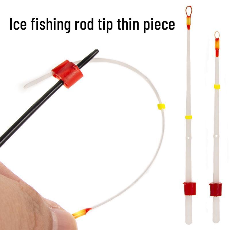 Eisangelruten-Verlängerungstipps (5-teiliges Set) – Mehrere Spezifikationen, Weiße Winter-Dünnspitzen