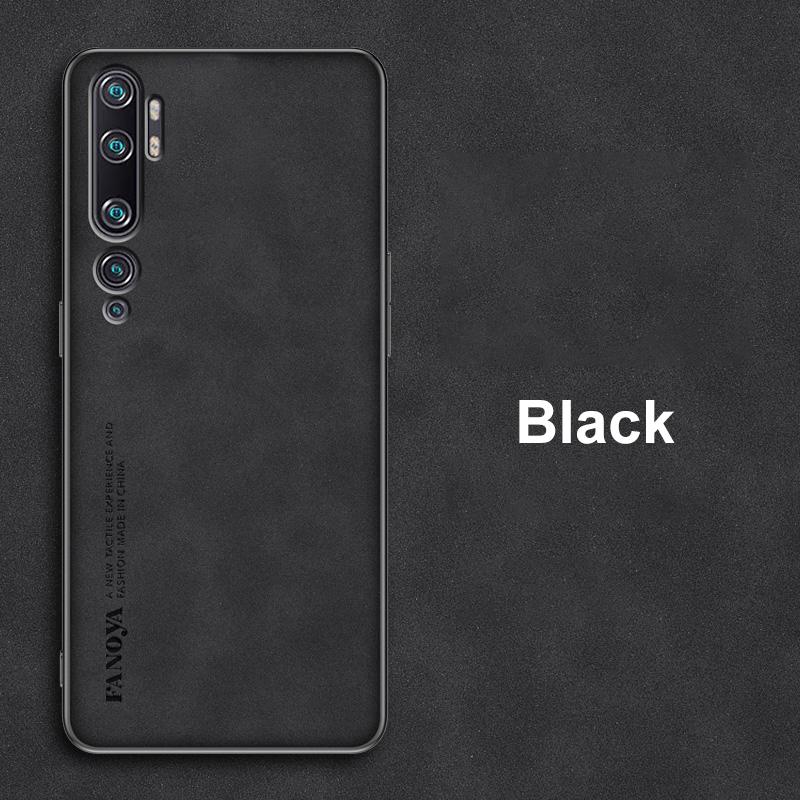 

Роскошный чехол из искусственной кожи для Xiaomi Mi Note 10 Pro 10Pro, матовый силиконовый защитный чехол для телефона Xiaomi Mi CC9 Pro Coque Mi Note 10 чёрный